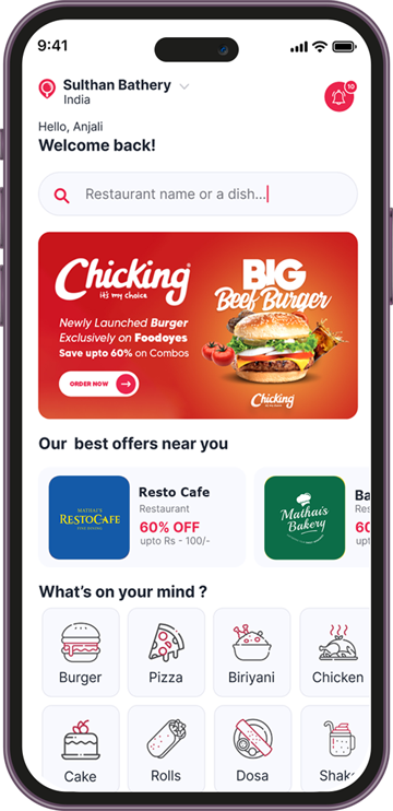 food delivery app like no other since 2017